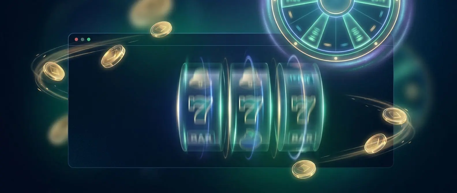 Banner visual com interface de slots e destaque visual para rodadas grátis